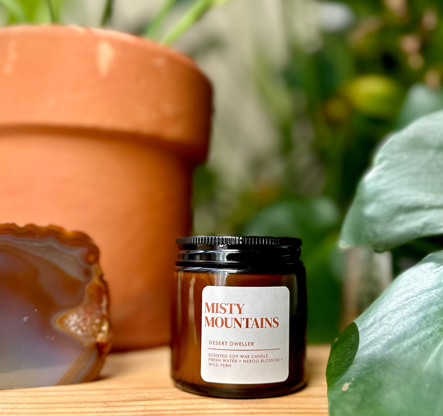 Misty Mountains Soy Candle